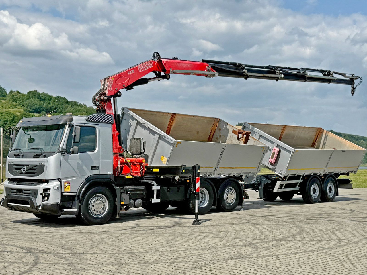 Volvo FMX 420* FASSI F275.2.25 + FUNK + Anhänger / TOP - Kraanwagen: afbeelding 3 Volvo FMX 420* FASSI F275.2.25 + FUNK + Anhänger / TOP - Kraanwagen: afbeelding 3