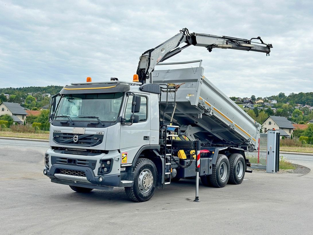 Volvo FMX 420 Kipper 5,10m *FASSI F155A.0.22+FUNK/6x4 - Kipper vrachtwagen: afbeelding 2 Volvo FMX 420 Kipper 5,10m *FASSI F155A.0.22+FUNK/6x4 - Kipper vrachtwagen: afbeelding 2