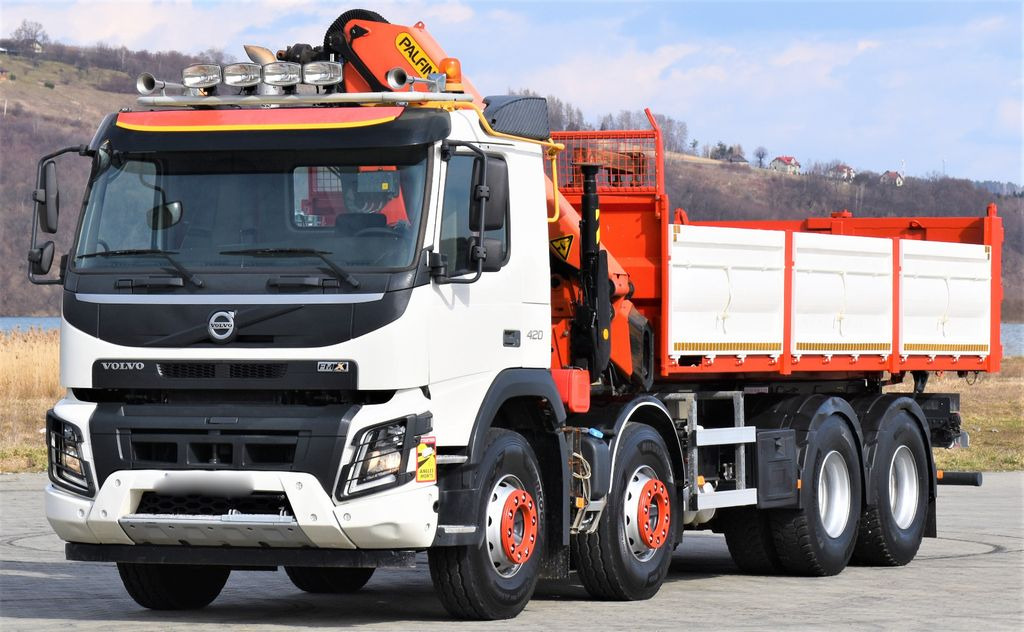 Volvo FMX 420 Kipper 6,20m *PK 1850 2 - SH B*FUNK/8x4 - Kraanwagen, Kipper vrachtwagen: afbeelding 3 Volvo FMX 420 Kipper 6,20m *PK 1850 2 - SH B*FUNK/8x4 - Kraanwagen, Kipper vrachtwagen: afbeelding 3
