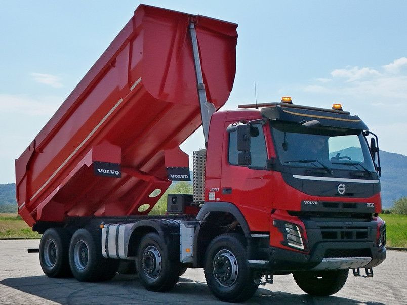 Volvo FMX 420 Kipper * TOPZUSTAND / 8x4 ! - Kipper vrachtwagen: afbeelding 4 Volvo FMX 420 Kipper * TOPZUSTAND / 8x4 ! - Kipper vrachtwagen: afbeelding 4
