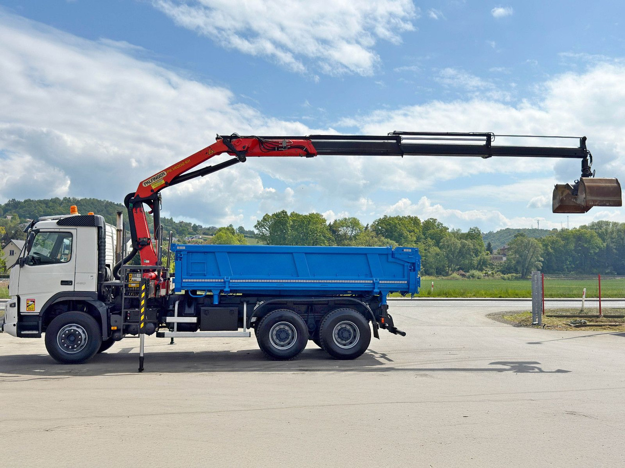 Kipper vrachtwagen Volvo FMX 450 Kipper 5,15m * PK 14002-EH B * 6x4 * TOP: afbeelding 6