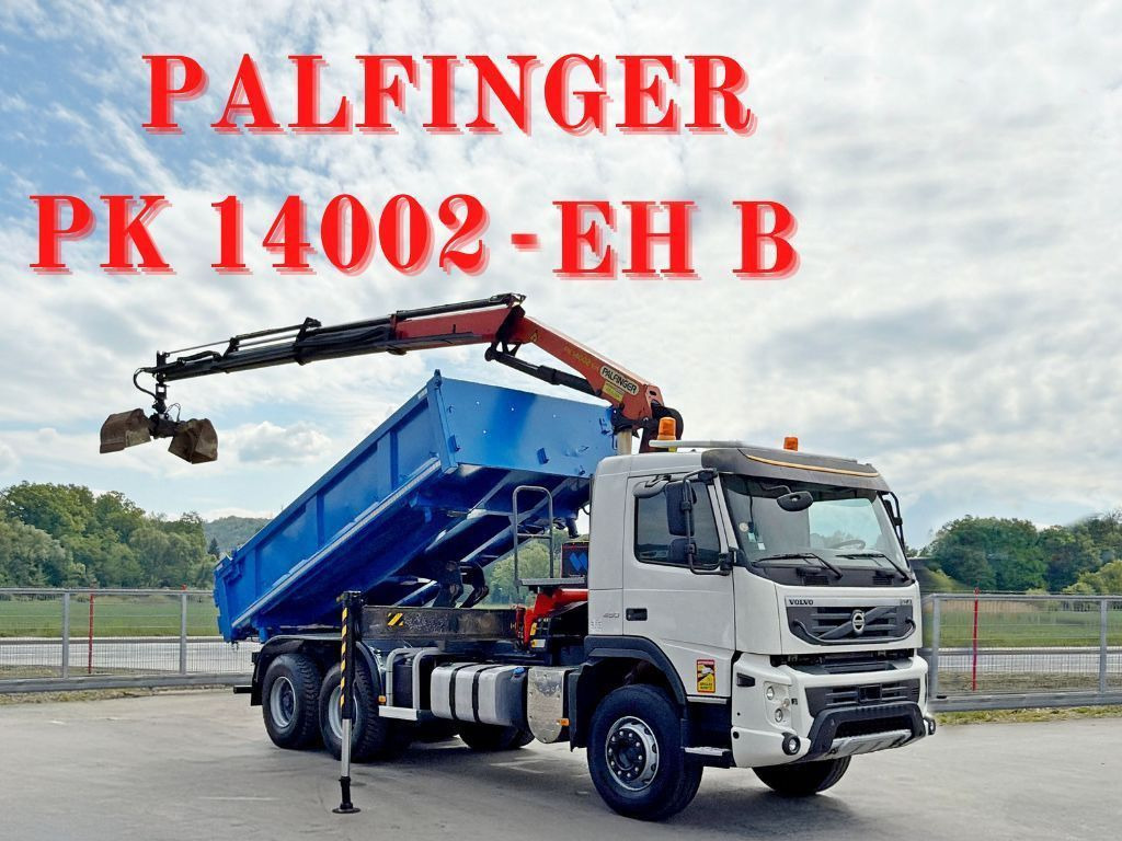 Volvo FMX 450 Kipper 5,15m * PK 14002-EH B * 6x4 * TOP - Kipper vrachtwagen: afbeelding 1 Volvo FMX 450 Kipper 5,15m * PK 14002-EH B * 6x4 * TOP - Kipper vrachtwagen: afbeelding 1
