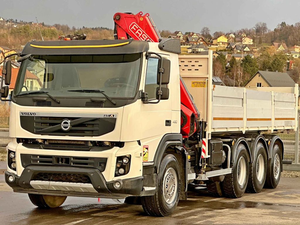 Volvo FMX 450 Kipper 6,50m*FASSI F215A.0.24 + FUNK*8x4 - Kipper vrachtwagen: afbeelding 4 Volvo FMX 450 Kipper 6,50m*FASSI F215A.0.24 + FUNK*8x4 - Kipper vrachtwagen: afbeelding 4