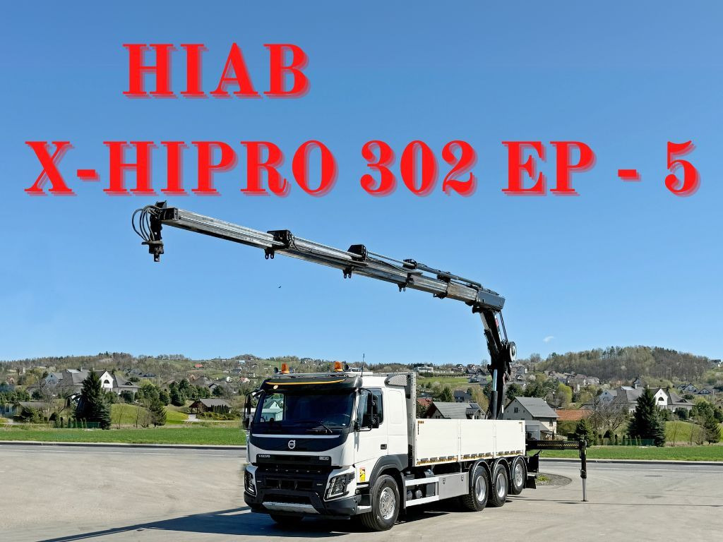 Volvo FMX 460 HIAB X - HIPRO 302 EP - 5 + FUNK/ 8x4 - Kraanwagen: afbeelding 1 Volvo FMX 460 HIAB X - HIPRO 302 EP - 5 + FUNK/ 8x4 - Kraanwagen: afbeelding 1