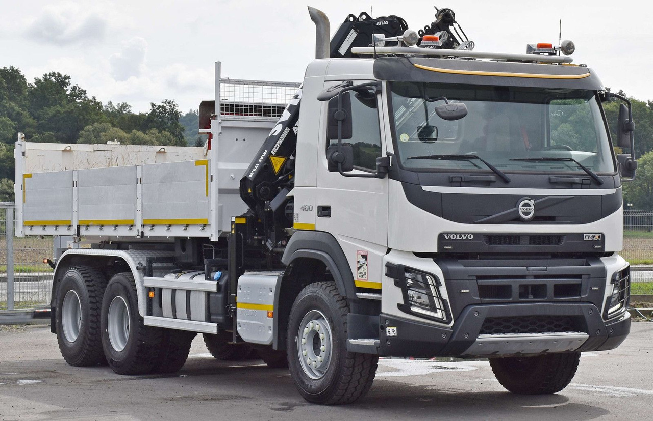 Volvo FMX 460 Kipper 5,40m *ATLAS 172.3E/FUNK *6x4 - Kraanwagen: afbeelding 3 Volvo FMX 460 Kipper 5,40m *ATLAS 172.3E/FUNK *6x4 - Kraanwagen: afbeelding 3