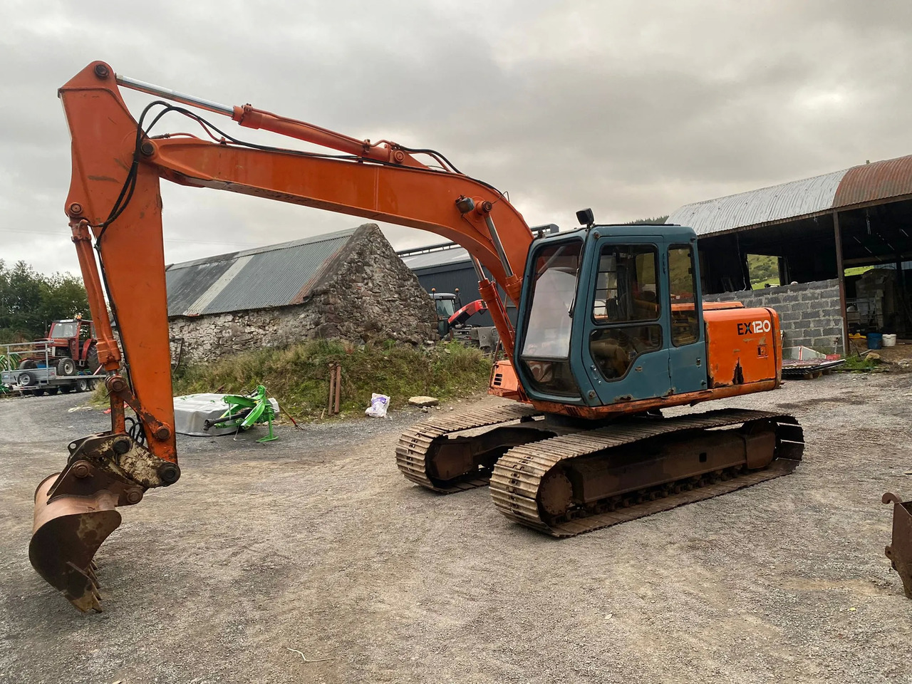 EX Hitachi 120-3 - Rupsgraafmachine: afbeelding 1 EX Hitachi 120-3 - Rupsgraafmachine: afbeelding 1