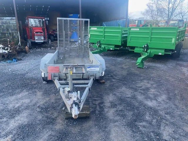 Used Indespension trailer 8x4 with ramp - Machinetransporter: afbeelding 3 Used Indespension trailer 8x4 with ramp - Machinetransporter: afbeelding 3