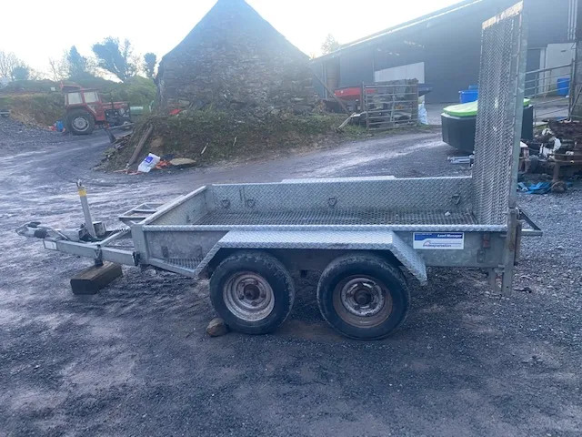 Used Indespension trailer 8x4 with ramp - Machinetransporter: afbeelding 5 Used Indespension trailer 8x4 with ramp - Machinetransporter: afbeelding 5