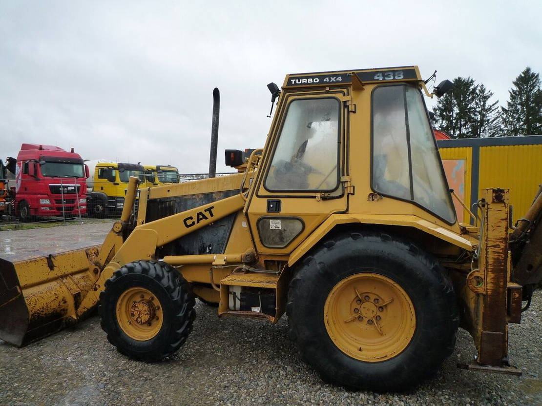 Graaflaadmachine Caterpillar 438 438: afbeelding 11