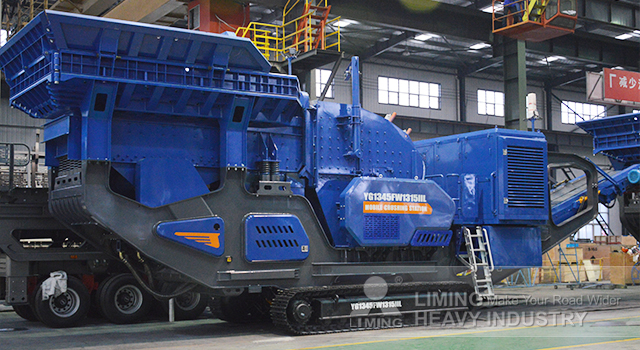 Liming Crawler Mounted Mobile Impact Crusher Equipement - Slagbreker: afbeelding 1 Liming Crawler Mounted Mobile Impact Crusher Equipement - Slagbreker: afbeelding 1