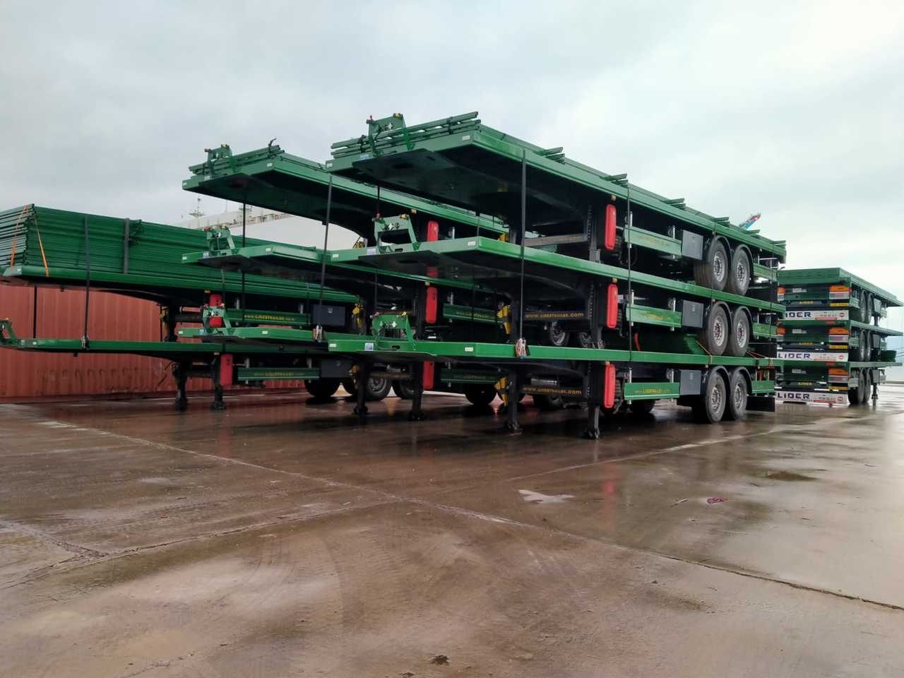 Nieuw Containertransporter/ Wissellaadbak oplegger LIDER 2024 MODEL NEW DIRECTLY FROM MANUFACTURER FACTORY AVAILABLE READY: afbeelding 16