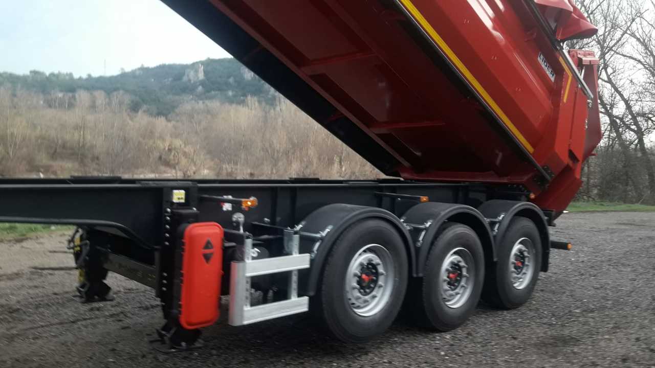 Nieuw Kipper oplegger voor het vervoer van hout LIDER 2024 MODELS YEAR NEW (MANUFACTURER COMPANY LIDER TRAILER & TANKER: afbeelding 8
