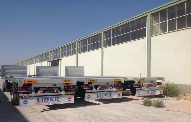 Nieuw Open bak met boorden oplegger LIDER 2024 Model NEW trailer Manufacturer Company READY: afbeelding 6