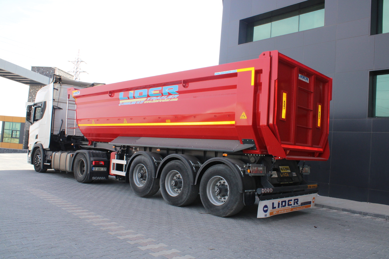 Nieuw Kipper oplegger LIDER 2024 NEW READY IN STOCKS DIRECTLY FROM MANUFACTURER COMPANY AVAILABLE: afbeelding 20
