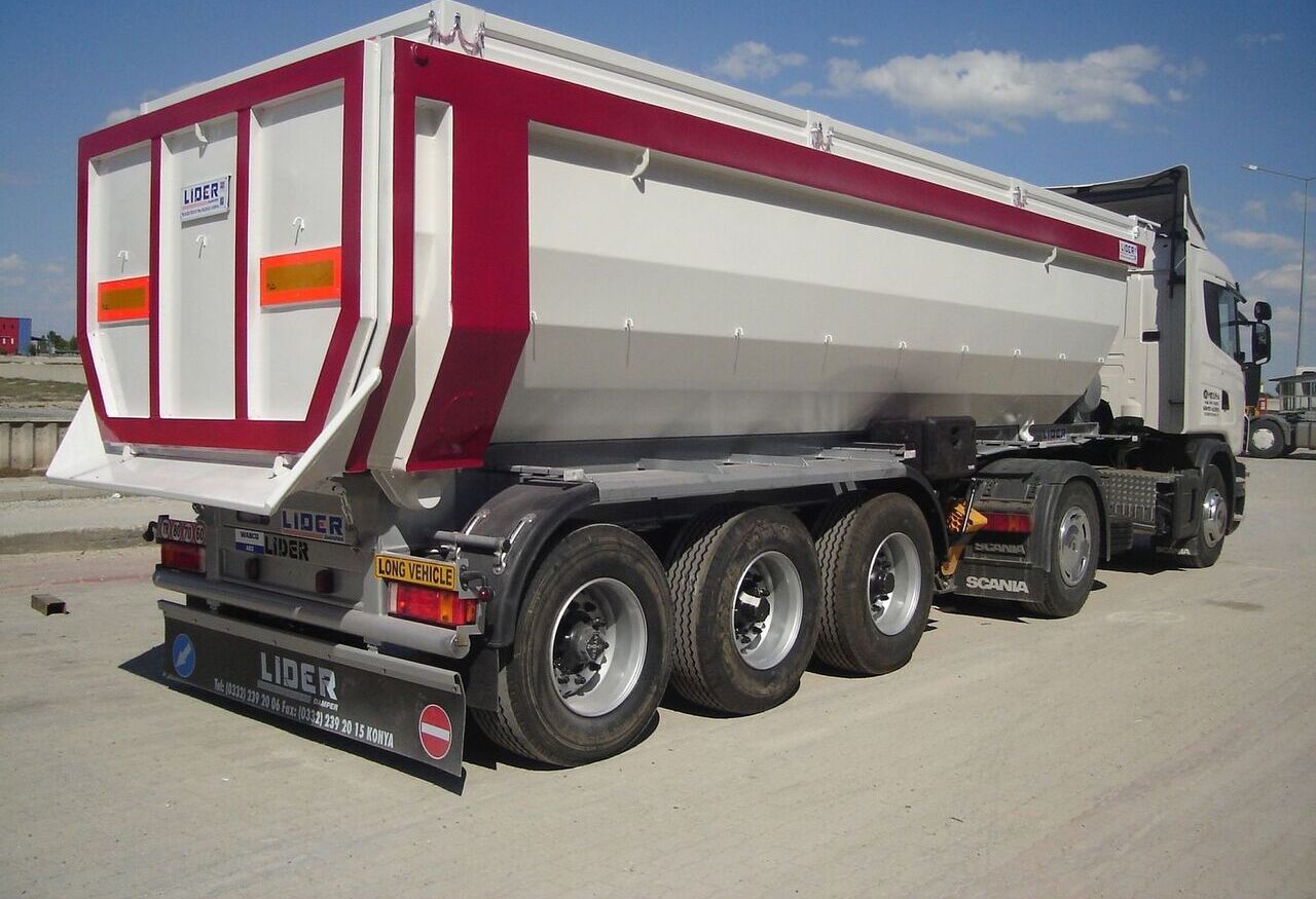 Nieuw Kipper oplegger LIDER 2024 NEW READY IN STOCKS DIRECTLY FROM MANUFACTURER COMPANY AVAILABLE: afbeelding 7