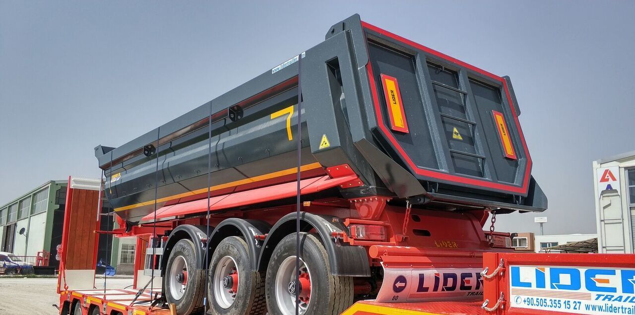 Nieuw Kipper oplegger LIDER 2024 NEW READY IN STOCKS DIRECTLY FROM MANUFACTURER COMPANY AVAILABLE: afbeelding 6