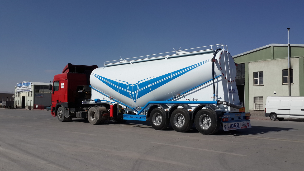Nieuw Tankoplegger voor het vervoer van cement LIDER 2025  MODEL NEW CEMENT TANKER: afbeelding 9