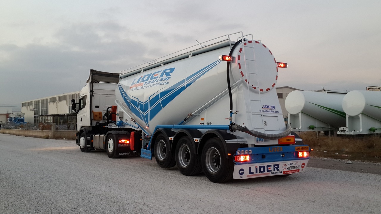 Nieuw Tankoplegger voor het vervoer van cement LIDER 2025  MODEL NEW CEMENT TANKER: afbeelding 12