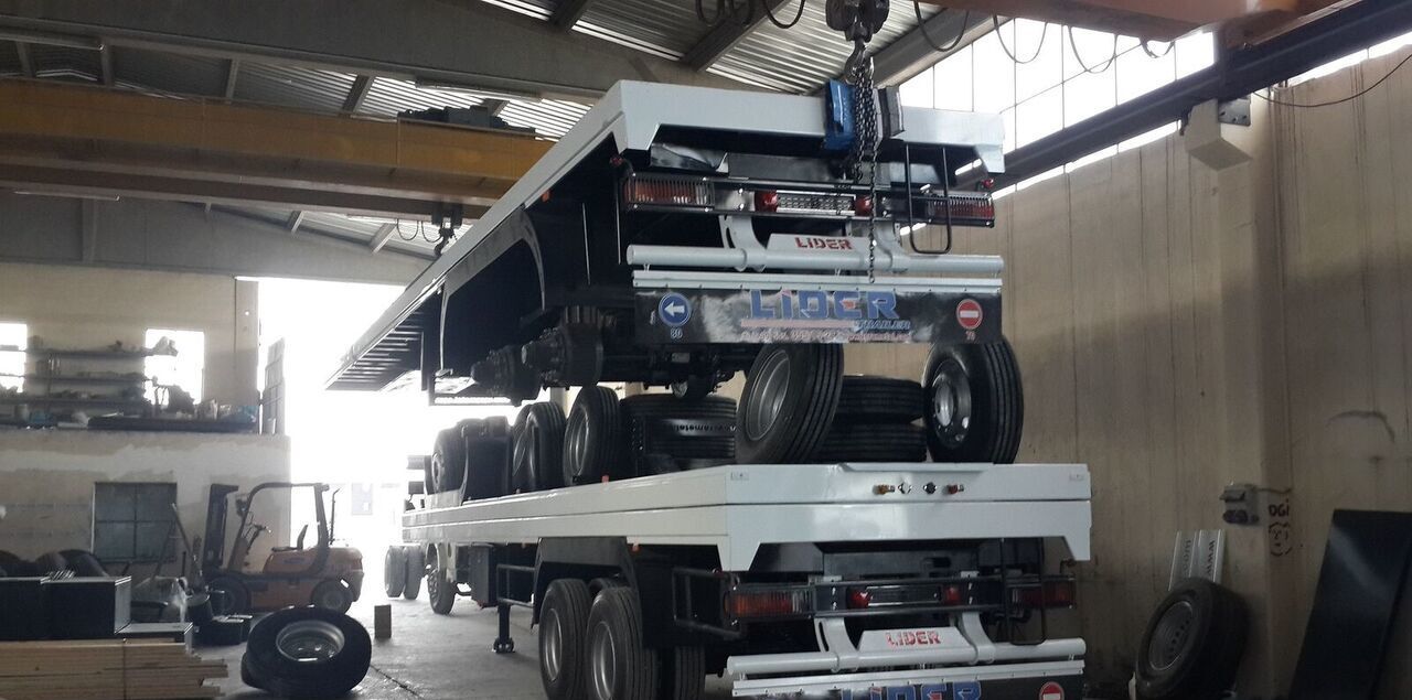 Nieuw Containertransporter/ Wissellaadbak oplegger LIDER 2025 MODEL NEW DIRECTLY FROM MANUFACTURER FACTORY AVAILABLE READ: afbeelding 9