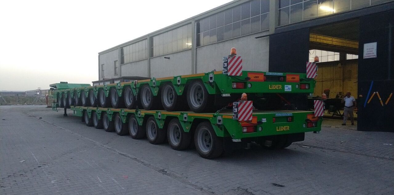 Nieuw Dieplader oplegger LIDER 2025 Model 200 TONS CAPACITY New Productions Directly From Manufacture: afbeelding 9