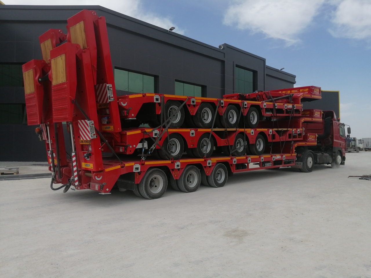 Nieuw Dieplader oplegger LIDER NEW 2025 MODELS YEAR LIDER TRAILER: afbeelding 17
