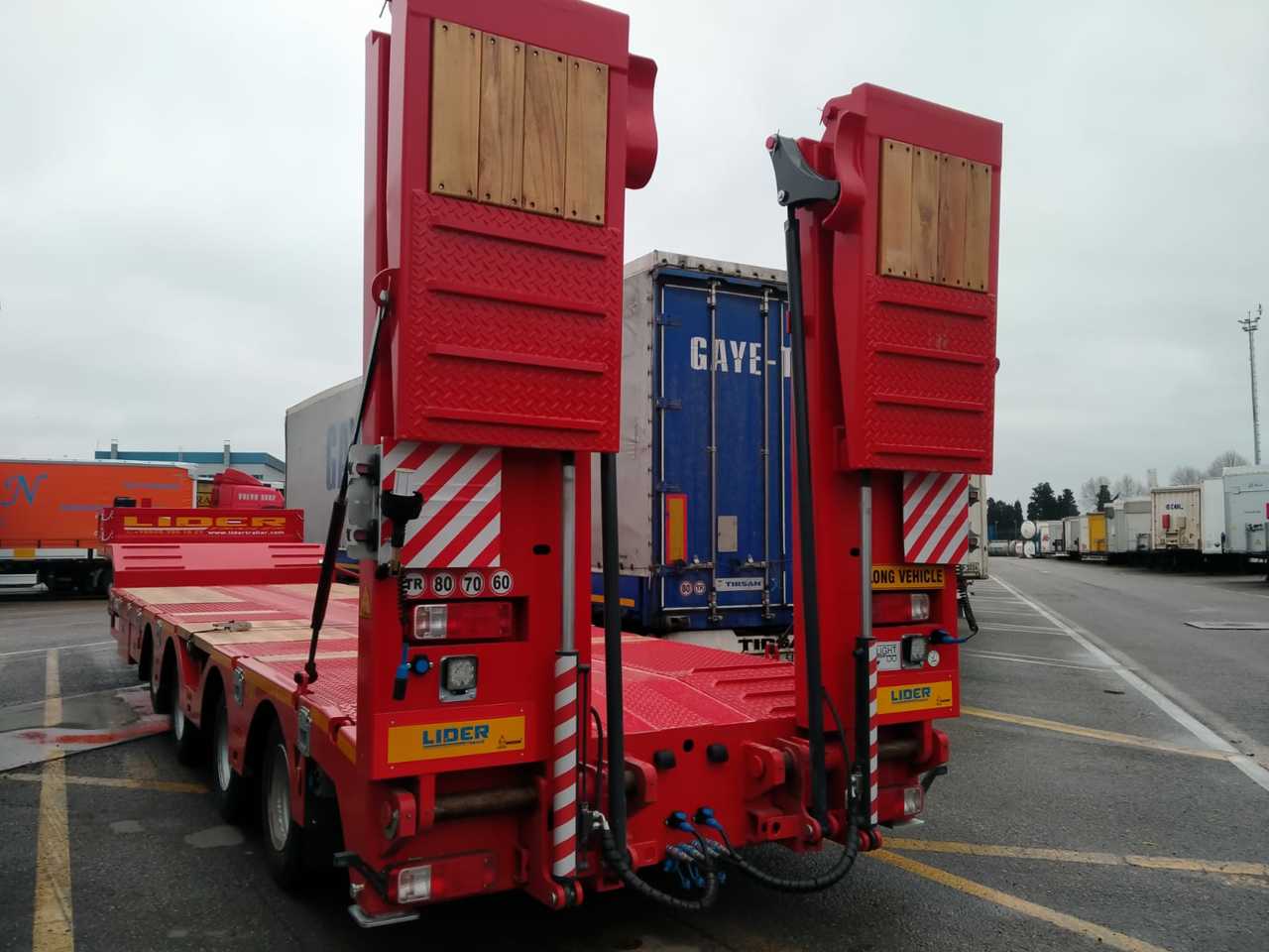 Nieuw Dieplader oplegger LIDER NEW 2025 MODELS YEAR LIDER TRAILER: afbeelding 16