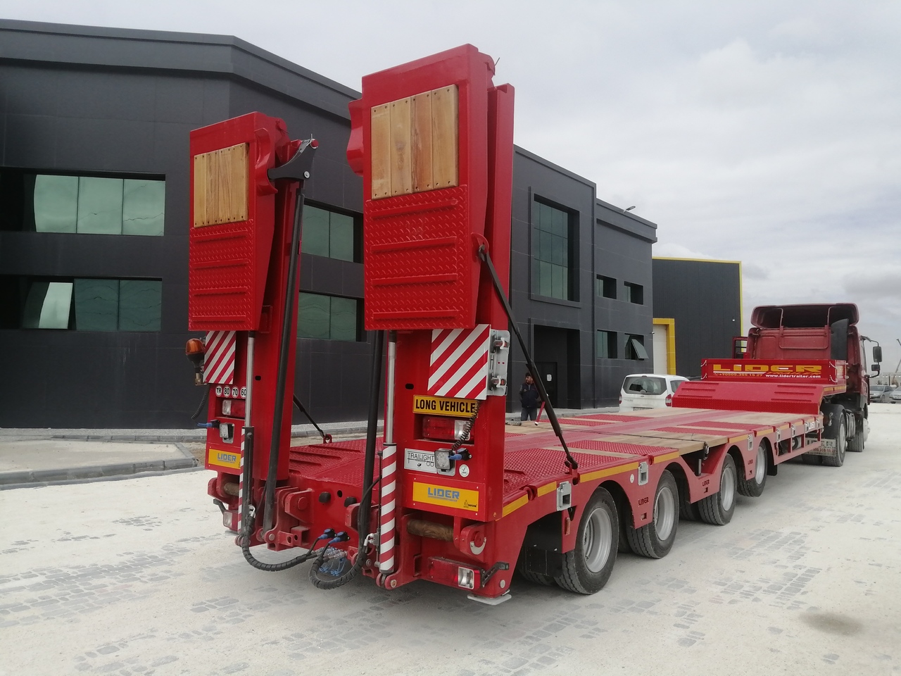 Nieuw Dieplader oplegger LIDER NEW 2025 MODELS YEAR LIDER TRAILER: afbeelding 14