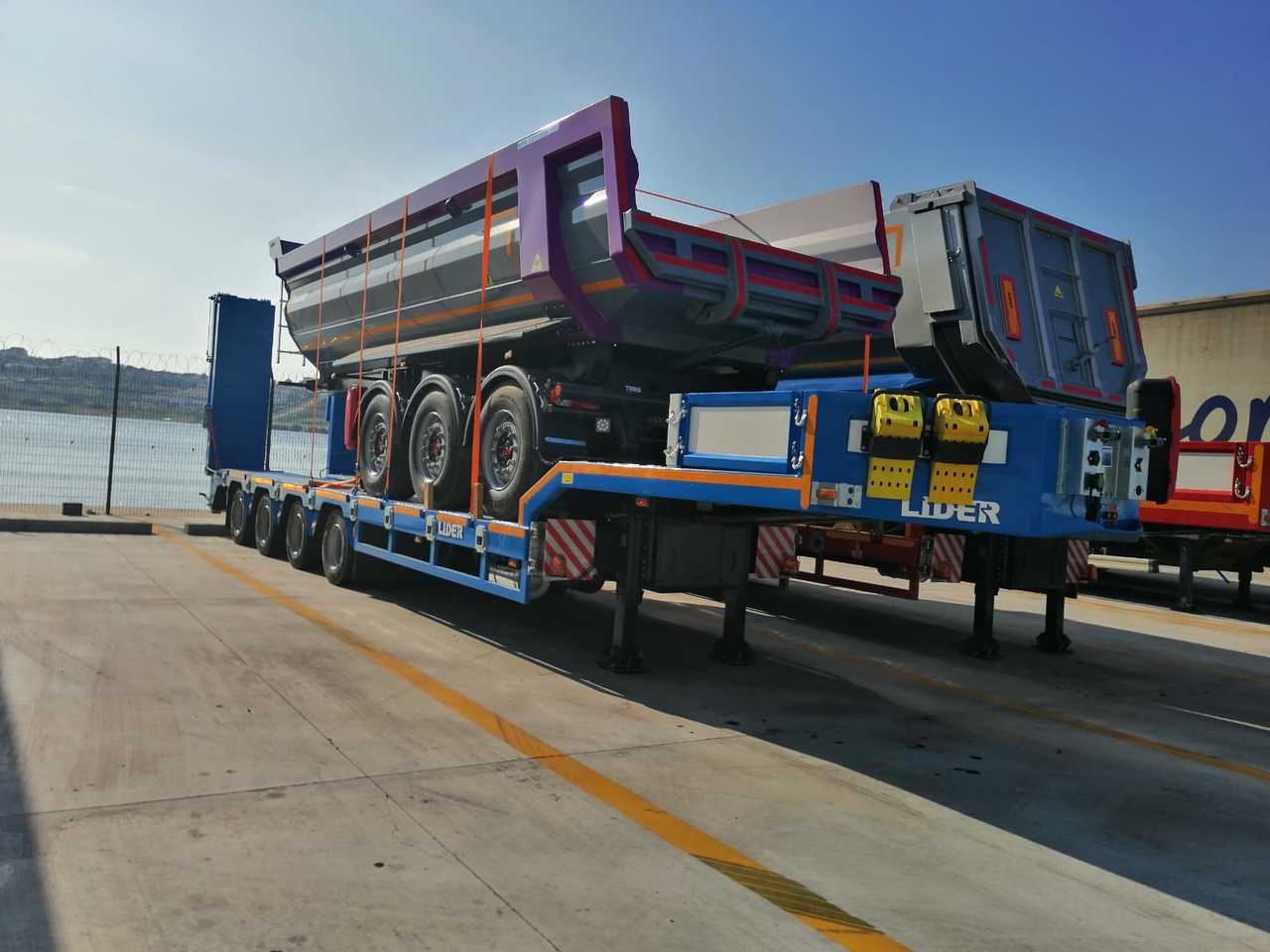 Nieuw Dieplader oplegger LIDER NEW 2025 MODELS YEAR LIDER TRAILER: afbeelding 9