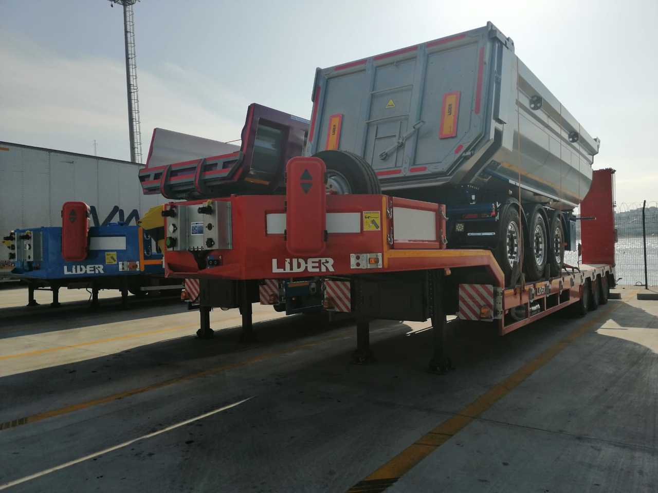 Nieuw Dieplader oplegger LIDER NEW 2025 MODELS YEAR LIDER TRAILER: afbeelding 6