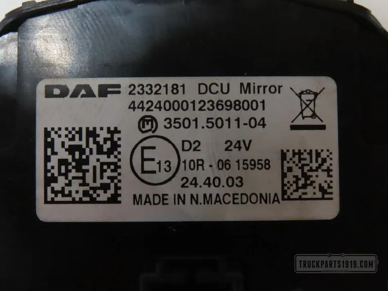 DAF 2332181 Raamschakelaar Li. - Instrumentenpaneel voor Vrachtwagen: afbeelding 2 DAF 2332181 Raamschakelaar Li. - Instrumentenpaneel voor Vrachtwagen: afbeelding 2