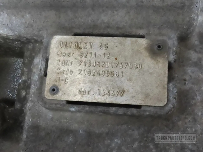 Mercedes-Benz 0012603600 Versnellingsbak G211-12 MB MP4 - Versnellingsbak voor Vrachtwagen: afbeelding 3 Mercedes-Benz 0012603600 Versnellingsbak G211-12 MB MP4 - Versnellingsbak voor Vrachtwagen: afbeelding 3