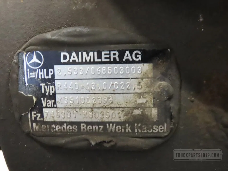 Mercedes-Benz Axle & Steering Parts Differentieel R440 R=2.533 MB - Differentieel voor Vrachtwagen: afbeelding 3 Mercedes-Benz Axle & Steering Parts Differentieel R440 R=2.533 MB - Differentieel voor Vrachtwagen: afbeelding 3