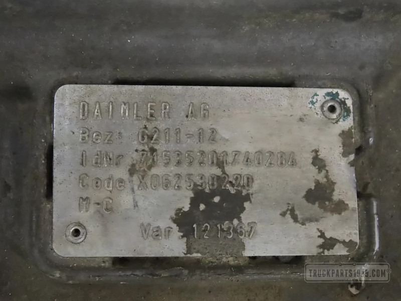 Mercedes-Benz Gearbox & Clutch Parts Versnellingsbak G211-12 MP4 - Versnellingsbak voor Vrachtwagen: afbeelding 3 Mercedes-Benz Gearbox & Clutch Parts Versnellingsbak G211-12 MP4 - Versnellingsbak voor Vrachtwagen: afbeelding 3