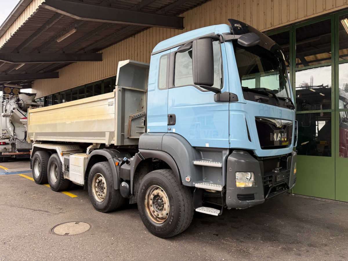 MAN TGS 35.480 8x4 - Kipper vrachtwagen: afbeelding 1 MAN TGS 35.480 8x4 - Kipper vrachtwagen: afbeelding 1