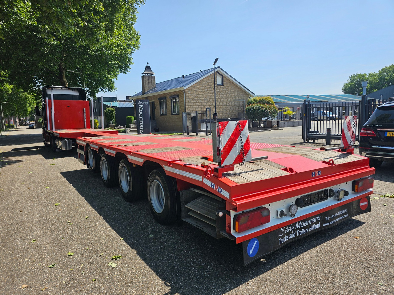 Open bak met boorden oplegger HRD SPTM4N Mega Telesopic: afbeelding 12