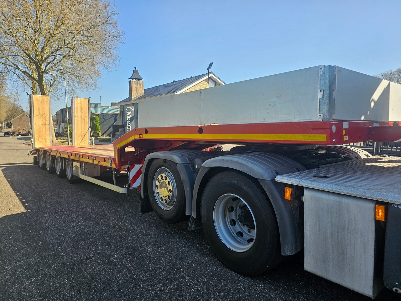Hangler SVS-H 580 Semie Lowloader - Dieplader oplegger: afbeelding 3 Hangler SVS-H 580 Semie Lowloader - Dieplader oplegger: afbeelding 3