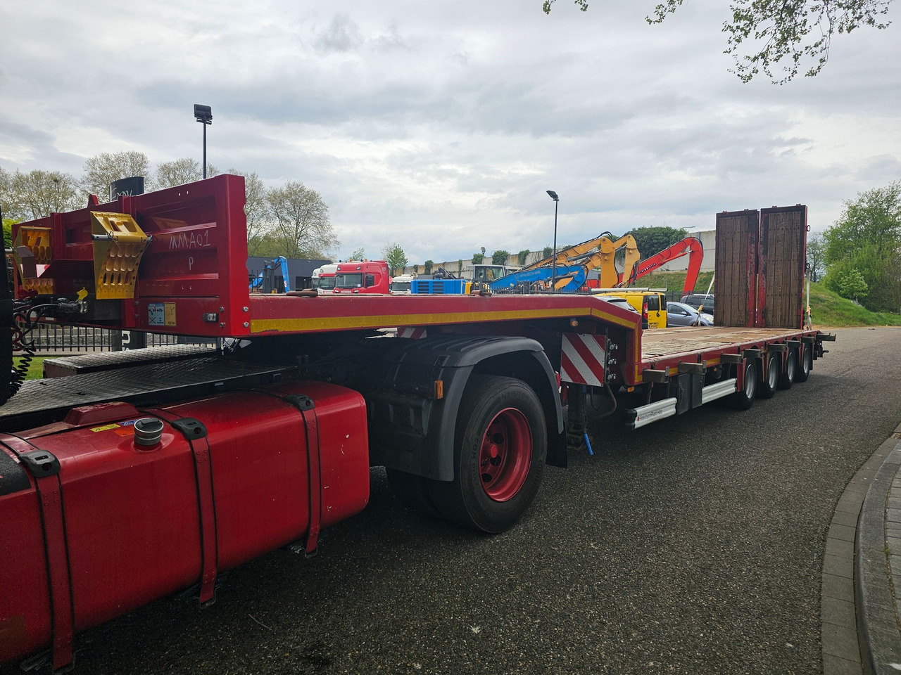 Kässbohrer LB4E With Hydraulic Flip Ramps - Dieplader oplegger: afbeelding 5 Kässbohrer LB4E With Hydraulic Flip Ramps - Dieplader oplegger: afbeelding 5