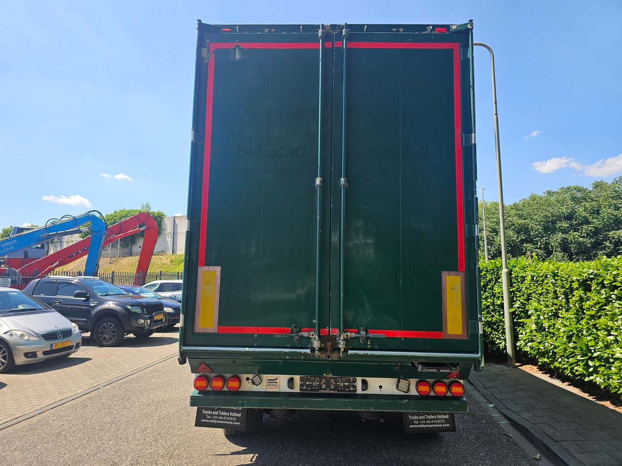 Schuifvloer oplegger Knapen K200 With Steering Axle: afbeelding 7