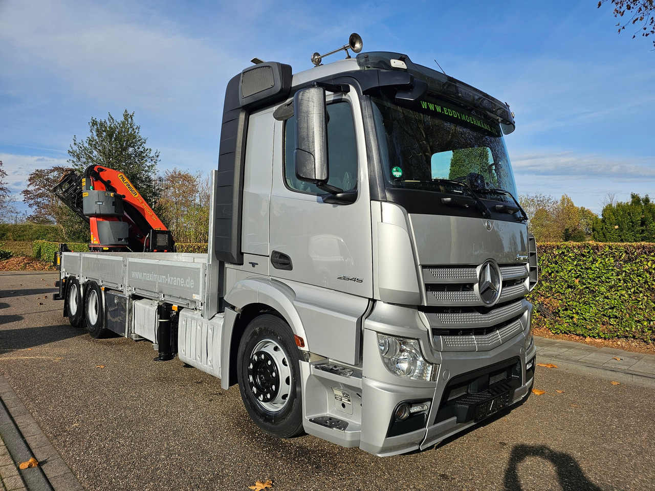 Mercedes Benz Actros 2645 6x4 - Vrachtwagen met open laadbak, Kraanwagen: afbeelding 5 Mercedes Benz Actros 2645 6x4 - Vrachtwagen met open laadbak, Kraanwagen: afbeelding 5