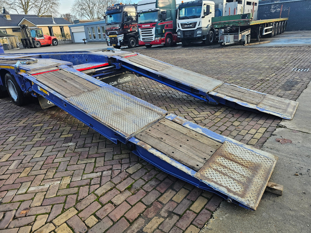Dieplader oplegger Nooteboom OSD-73-04V Telescopic: afbeelding 17 Dieplader oplegger Nooteboom OSD-73-04V Telescopic: afbeelding 17