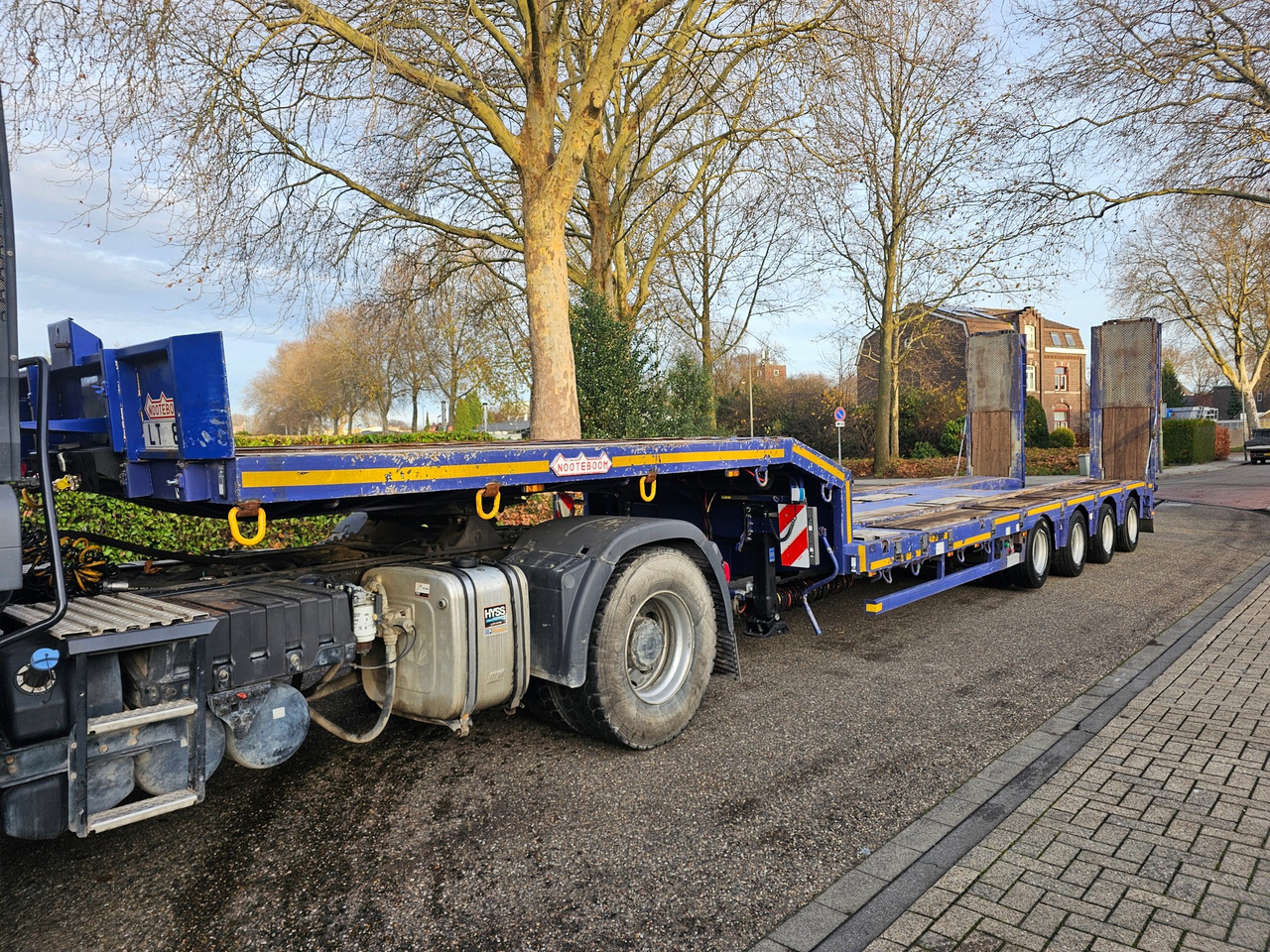 Dieplader oplegger Nooteboom OSD-73-04V Telescopic: afbeelding 8 Dieplader oplegger Nooteboom OSD-73-04V Telescopic: afbeelding 8