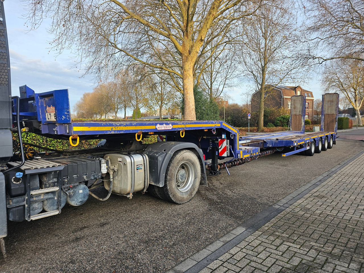 Dieplader oplegger Nooteboom OSD-73-04V Telescopic: afbeelding 7 Dieplader oplegger Nooteboom OSD-73-04V Telescopic: afbeelding 7