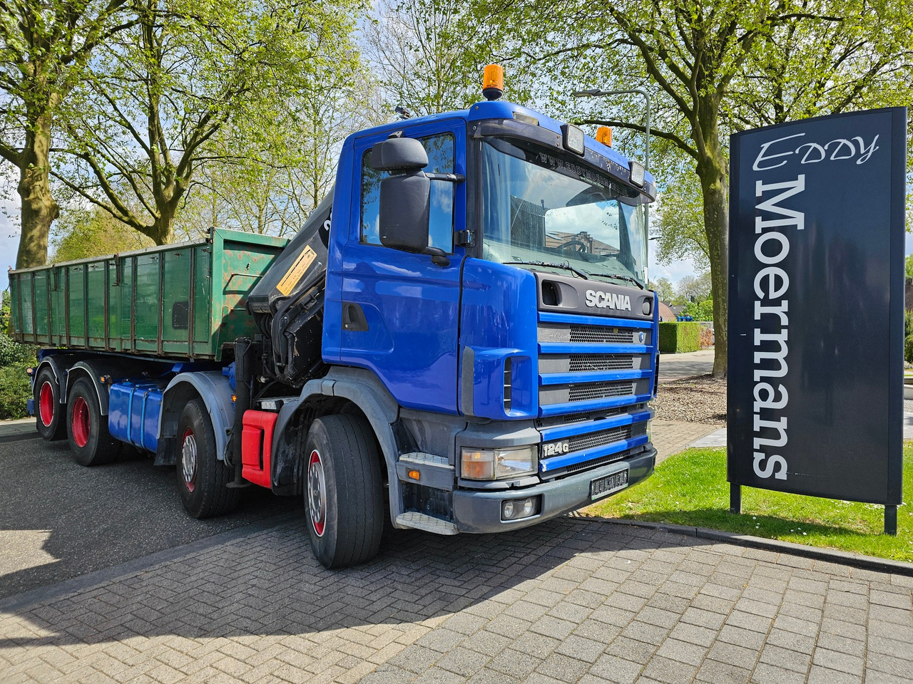 Scania R 124G 420 8x2 - Kraanwagen: afbeelding 1 Scania R 124G 420 8x2 - Kraanwagen: afbeelding 1