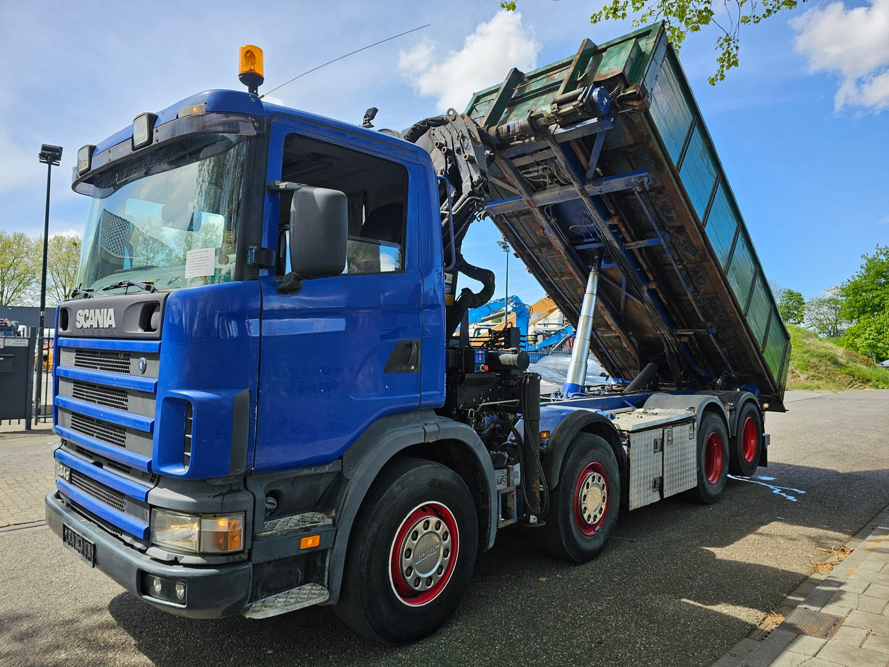 Scania R 124G 420 8x2 - Kraanwagen: afbeelding 5 Scania R 124G 420 8x2 - Kraanwagen: afbeelding 5
