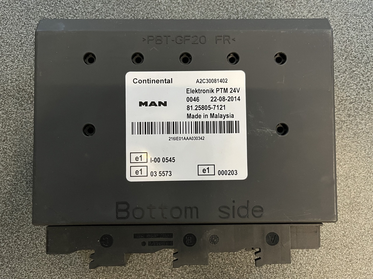 ELEKTRONIK PTM MAN TGX (MANUAL GEARBOX) - ECU voor Vrachtwagen: afbeelding 1 ELEKTRONIK PTM MAN TGX (MANUAL GEARBOX) - ECU voor Vrachtwagen: afbeelding 1