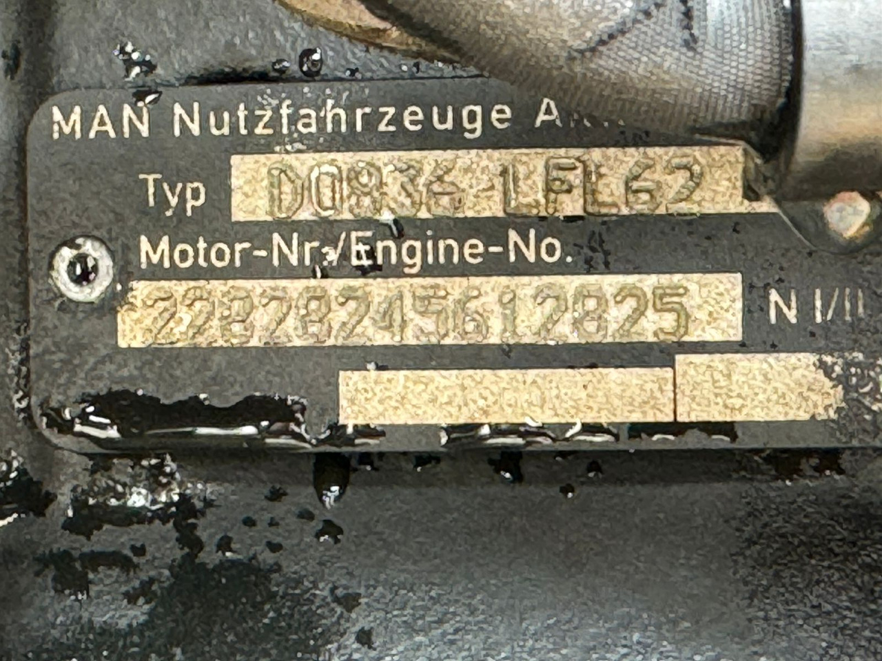 ENGINE MAN D0836LFL62 EURO 5 340 PS - Motor en onderdelen: afbeelding 5 ENGINE MAN D0836LFL62 EURO 5 340 PS - Motor en onderdelen: afbeelding 5