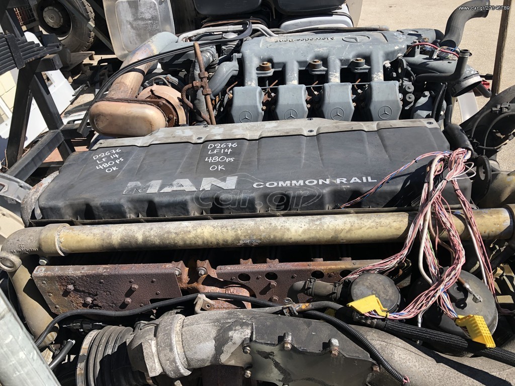 MAN TGA D2676 LF14 480PS EURO 5 - Motor voor Vrachtwagen: afbeelding 1 MAN TGA D2676 LF14 480PS EURO 5 - Motor voor Vrachtwagen: afbeelding 1