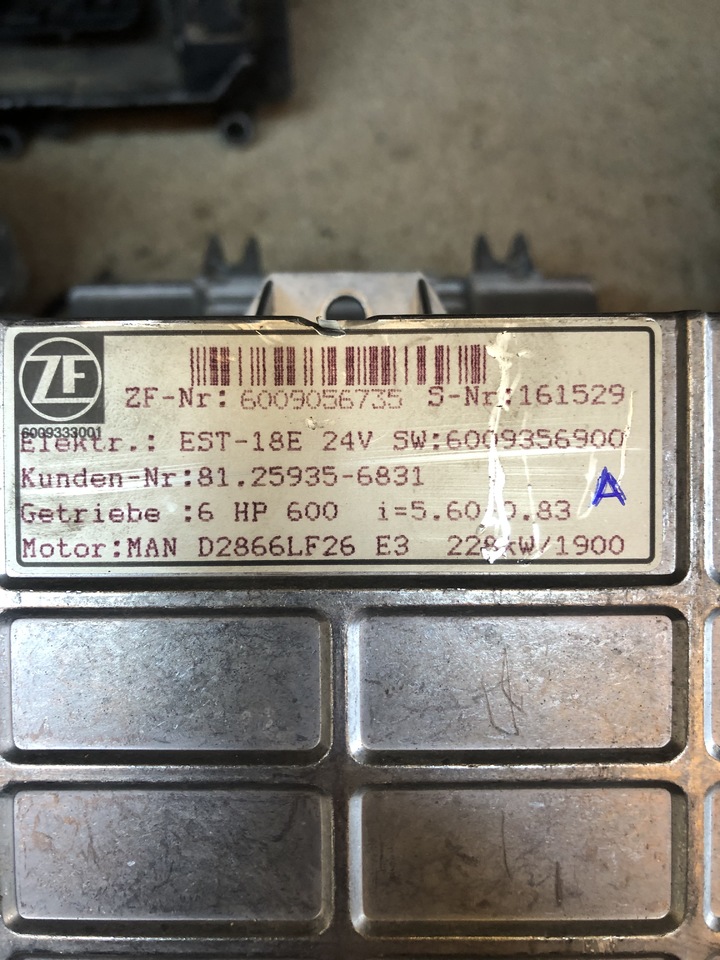 ECU voor Vrachtwagen MAN TGA ENGINE CONTROL TGA: afbeelding 8