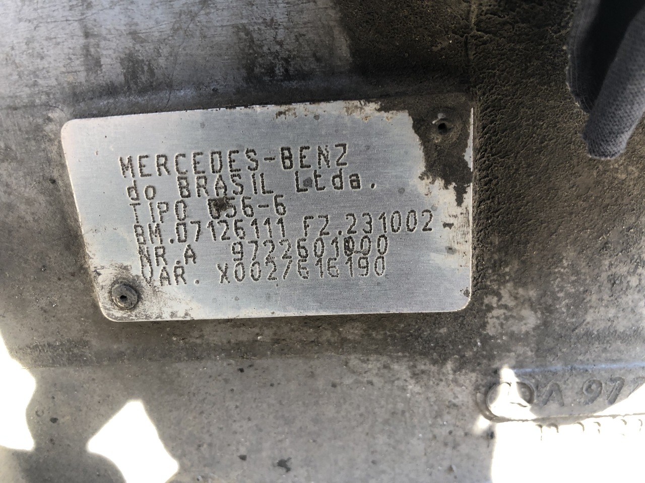 MERCEDES ATEGO G60-6 AND G56-6 - Versnellingsbak voor Vrachtwagen: afbeelding 2 MERCEDES ATEGO G60-6 AND G56-6 - Versnellingsbak voor Vrachtwagen: afbeelding 2