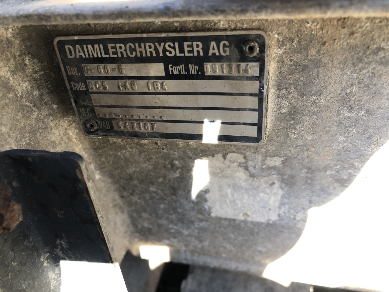 MERCEDES ATEGO G60-6 AND G56-6 - Versnellingsbak voor Vrachtwagen: afbeelding 5 MERCEDES ATEGO G60-6 AND G56-6 - Versnellingsbak voor Vrachtwagen: afbeelding 5